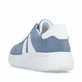 Blaue remonte Damen Schnürschuhe D3E00-14 mit der Extraweite H. Schuh von hinten.