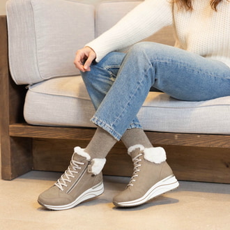 remonte Damen Schnürstiefel