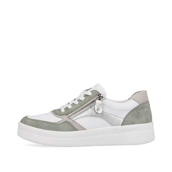 
Edelweiße remonte Damen Sneaker D0J01-80 mit einer flexiblen Sohle. Schuh Außenseite