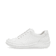 Weiße remonte Damen Schnürschuhe D1E07-80 mit der Komfortweite G. Schuh Außenseite.