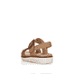 
Nussbraune remonte Damen Riemchensandalen D2067-60 mit einer flexiblen Profilsohle. Schuh von hinten