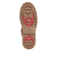 Nougatbraune remonte Damen Schnürstiefel D9380-20 mit Flip-Grip Sohle. Schuh Laufsohle.