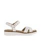 Bunte remonte Damen Riemchensandalen D2049-81 mit Klettverschluss. Schuh Innenseite.