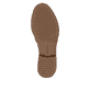 Braune remonte Damen Loafer D0F05-24 mit einem Gummizug. Schuh Laufsohle.