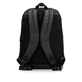 Shoppe jetzt den remonte Rucksack Q0531-00 in Schwarz mit mattem Finish, Reißverschluss, Laptopfach und reflektierenden Schlaufen an den Reißverschlüssen. Rückseite.