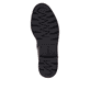 Braune remonte Chelsea Boots D2Q70-22 mit wasserabweisender TEX-Membran. Schuh Laufsohle.