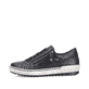 
Asphaltschwarze remonte Damen Schnürschuhe D0700-00 mit Schnürung und Reißverschluss. Schuh Außenseite