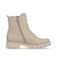 Hellbeige remonte Damen Biker Boots D8671-60 mit einer besonders leichten Sohle. Schuh Innenseite