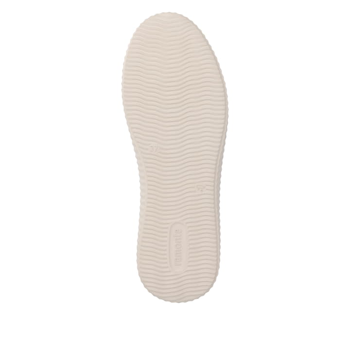 Baskets basses remonte rouges végan pour femmes D3E07-35. Semelle extérieure de la chaussure.