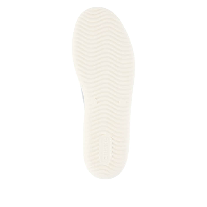 Blaue remonte Damen Schnürschuhe D1E02-14 mit einem Reißverschluss. Schuh Laufsohle.