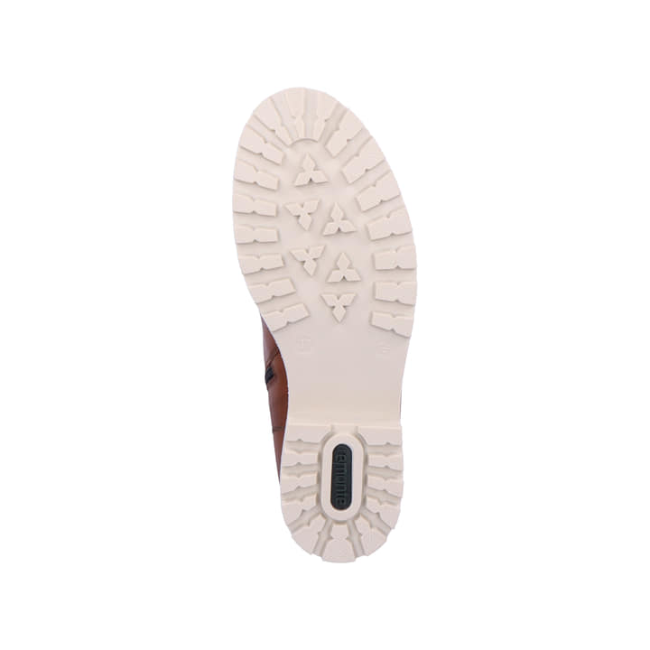 Braune remonte Damen Schnürstiefel D8475-24 mit wasserabweisender TEX-Membran. Schuh Laufsohle.