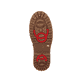 Nussbraune remonte Damen Schnürstiefel D9378-22 mit Flip-Grip Sohle. Schuh Laufsohle.