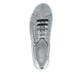 Blaue remonte Damen Schnürschuhe D1E02-14 mit einem Reißverschluss. Schuh von oben.