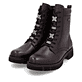 Rote remonte Damen Schnürstiefel D2S73-35 mit wasserabweisender TEX-Membran. Schuhpaar seitlich schräg.