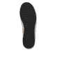 
Nachtschwarze remonte Damen Schnürschuhe D0777-01 mit einer dämpfenden Profilsohle. Schuh Laufsohle