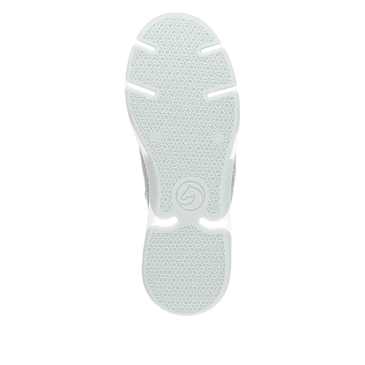 Grüne remonte Damen Slipper D1S05-52 mit einem Gummizug sowie der Komfortweite G. Schuh Laufsohle.