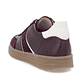 Baskets basses remonte rouges pour femme D2C05-33 avec lacets. Chaussure vue de dessus.