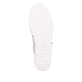 Metallische remonte Damen Sneaker Low D5826-60 mit einem Reißverschluss. Schuh Laufsohle.