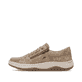 Camelfarbene remonte Damen Schnürschuhe D3Q00-20. Schuh Außenseite.