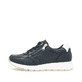 Blaue remonte Damen Sneaker Low D2G01-14 mit Reißverschluss sowie Komfortweite G. Schuh Außenseite.