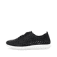 Schwarze remonte Damen Schnürschuhe R7101-00 mit der Komfortweite G. Schuh Außenseite.