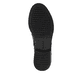 Schwarze remonte Damen Stiefeletten D0F82-00 mit einem Reißverschluss. Schuh Laufsohle.