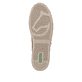 Baskets basses remonte marron pour femmes D0920-25 avec fermeture éclair. Semelle extérieure de la chaussure.