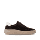 Dunkelbraune remonte Damen Sneaker D3E00-25 mit lightsole+ sowie einer Schnürung. Schuh Innenseite.