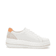 Weiße remonte Damen Sneaker Low D1C01-81 mit Reißverschluss sowie Komfortweite G. Schuh Innenseite.
