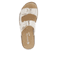
Nussbraune remonte Damen Riemchensandalen D2067-60 mit einer flexiblen Profilsohle. Schuh seitlich schräg