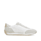 Weiße remonte Damen Sneaker D3H03-80 mit einer Schnürung sowie der Extraweite H. Schuh Innenseite.
