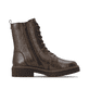 Braune remonte Damen Schnürstiefel D4B73-25 mit wasserabweisender TEX-Membran. Schuh Innenseite.