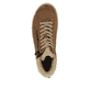 
Karamellbraune remonte Damen Schnürschuhe D0770-22 mit Schnürung und Reißverschluss. Schuh von oben