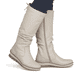 
Schneeweiße remonte Damen Hochschaftstiefel R8475-80 mit einer flexiblen Profilsohle. Schuh am Fuß