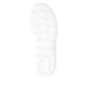 Mocassins remonte bleus pour femme D3G02-14 avec bande élastique. Semelle extérieure de la chaussure.