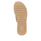 Puderrosane remonte Damen Riemchensandalen D1J52-31 mit einem Elastikeinsatz. Schuh Laufsohle.