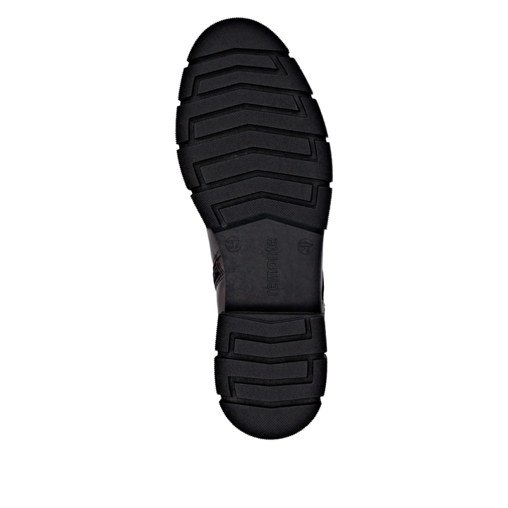 Rote remonte Damen Schnürstiefel D2S73-35 mit wasserabweisender TEX-Membran. Schuh Laufsohle.