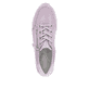 Lilane remonte Damen Sneaker D1302-30 mit Reißverschluss sowie Komfortweite G. Schuh von oben.