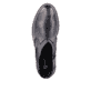 
Mitternachtsschwarze remonte Damen Chelsea Boots D1A71-01 mit einer Profilsohle. Schuh von oben