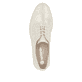 Goldene remonte Damen Schnürschuhe D2F01-90 mit einer gepolsterten Einlegesohle. Schuh von oben.