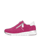 Rosane remonte Damen Sneaker R6705-31 mit Reißverschluss sowie Komfortweite G. Schuh Außenseite.