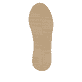 Beige remonte Damen Loafer D1G11-62 mit Gummizug sowie gepolsterter Einlegesohle. Schuh Laufsohle.