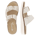 
Nussbraune remonte Damen Riemchensandalen D2067-60 mit einer flexiblen Profilsohle. Schuh seitlich schräg