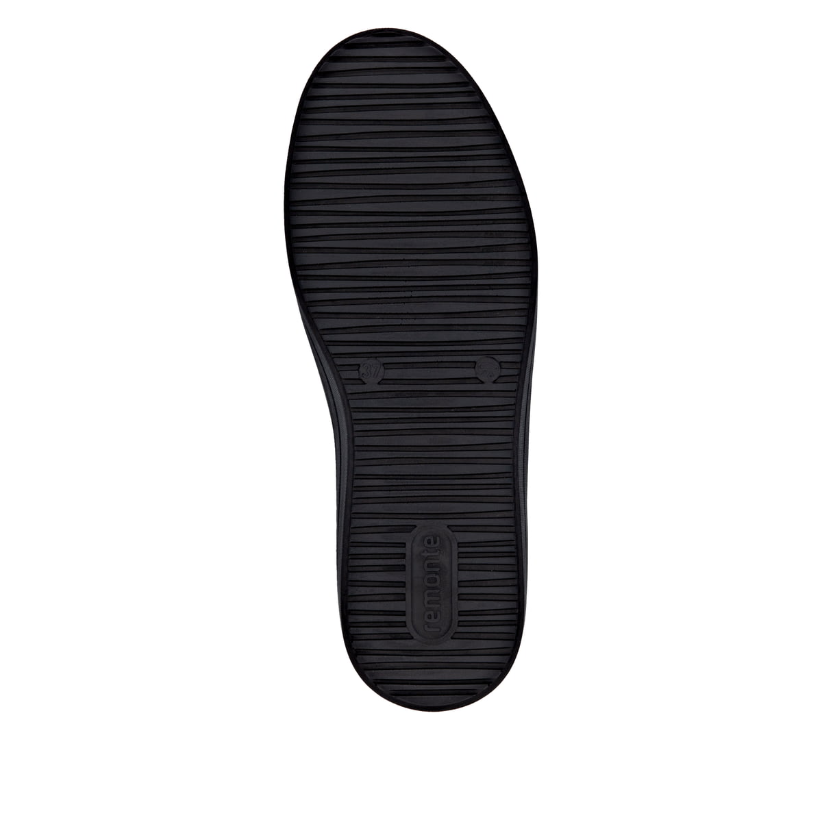 Rote remonte Damen Sneaker D1C09-35 mit dekorativem Schmuckdetail. Schuh Laufsohle.