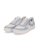 
Macciatoweiße remonte Damen Sneaker D0J01-82 mit einer besonders leichten Sohle. Schuhpaar schräg.