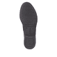 
Glanzschwarze remonte Damen Biker Boots D0F74-01 mit Schnürung und Reißverschluss. Schuh Laufsohle