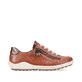 Braune remonte Damen Schnürschuhe R1402-22 mit wasserabweisender TEX-Membran. Schuh Außenseite gespiegelt.