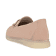 Rosane remonte Damen Loafer D2F00-31 mit einem Gummizug. Schuh von hinten.