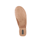 
Kastanienbraune remonte Damen Riemchensandaletten R8774-24 mit einem Blockabsatz. Schuh Laufsohle