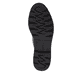 Schwarze remonte Damen Schnürschuhe D2Q04-02 mit einer gepolsterten Einlegesohle. Schuh Laufsohle.